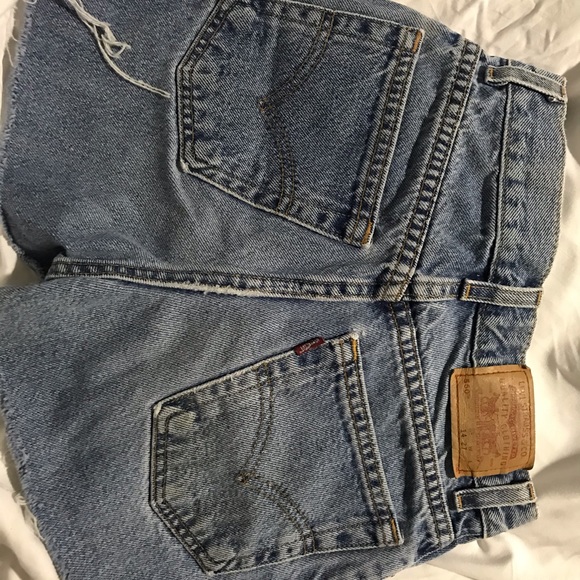 Levi's Pants - High waisted Levi Shorts